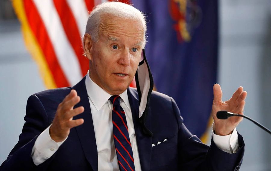 U.S President Joe Biden signs executive order on cryptocurrencies.