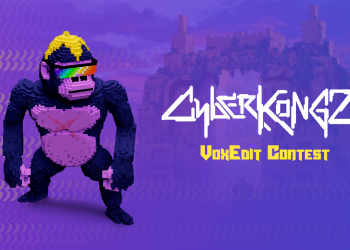 CyberKongZ and The Sandbox Team Up For VoxEdit Contest