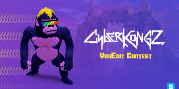 CyberKongZ and The Sandbox Team Up For VoxEdit Contest