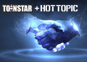 Toonstar is teaming up with the Hot Topic retailer