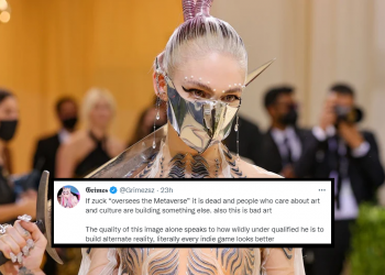 Grimes Targets Zuckerberg Over His Vision For The Metaverse
