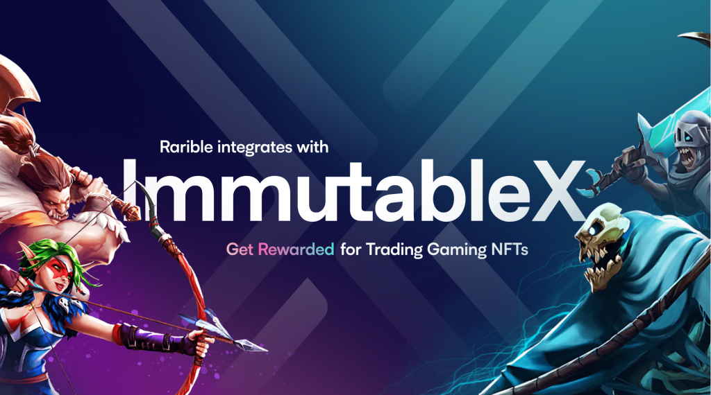 Rarible Integrates Immutable X For Gasless and Carbon Neutral NFTs