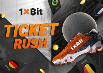 Take Part in Ticket Rush from 1xBit