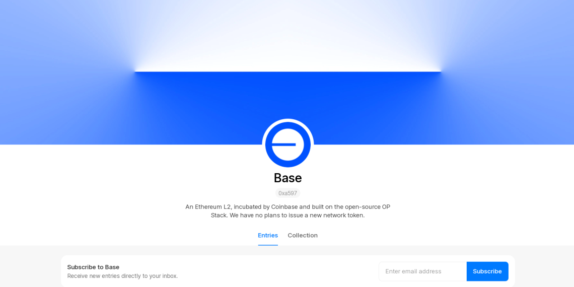 Meet ‘Base’, Coinbase’s Ether Level 2 Scaling Solution Which Has No Native Token