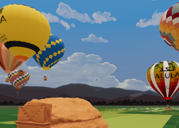 The AlUla Skies Festival in Decentraland