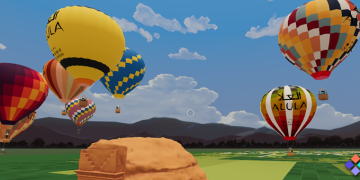 The AlUla Skies Festival in Decentraland