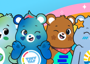 Tiny Tap, Care Bears, Open Campus Team Up