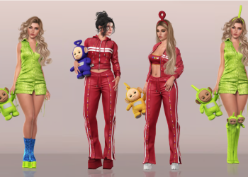 Teletubbies Metaverse! A Virtual Fashion Collection