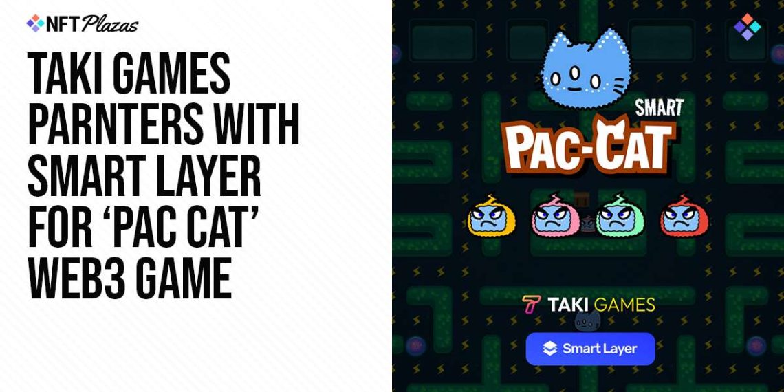 Taki Games Partners With Smart Layer for ‘Pac Cat’ Web3 Game