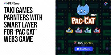Taki Games Partners With Smart Layer for ‘Pac Cat’ Web3 Game