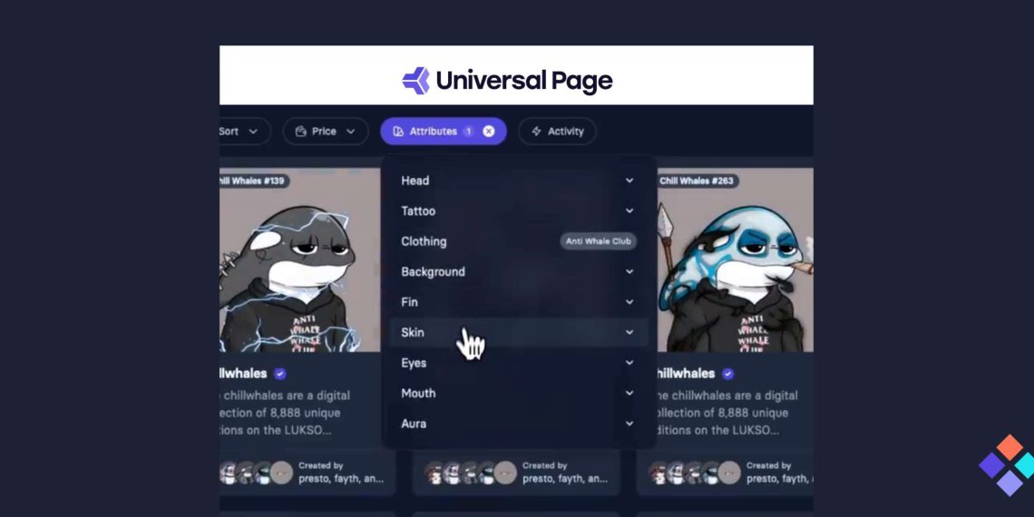 Community Input Powers NFT Customization on Universal Page