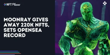 Moonray Gives Away 220K NFTs, Sets OpenSea Record
