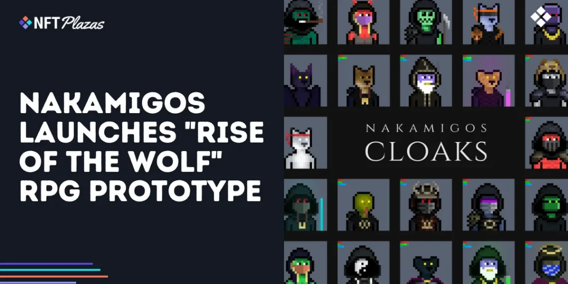 Nakamigos Launches “Rise of the Wolf” RPG Prototype