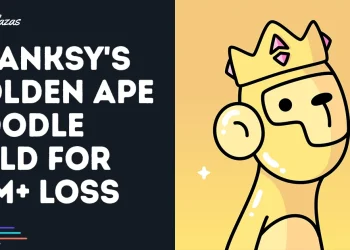 Pranksy’s Golden Ape Doodle Sold For $1M+ Loss