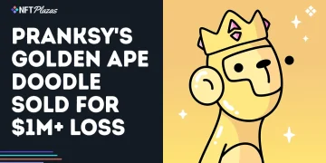 Pranksy’s Golden Ape Doodle Sold For $1M+ Loss