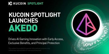 KuCoin Spotlight Launches AKEDO Token Sale, Bringing AI-Powered Gaming to Web3