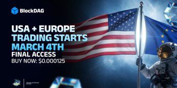 Buyers Rush to BlockDAG Before $0.000125 Price Ends on March 4