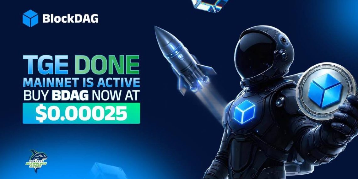 BlockDAG’s Mainnet Arrival Signals New Era as the Final $0.00016 Window Narrows