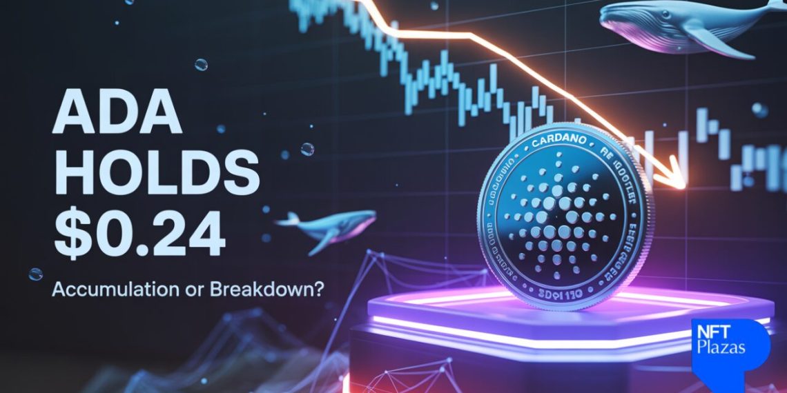 Cardano Price Holds $0.24 Amid Bearish Trend: What’s Next for ADA?