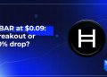 HBAR Price Prediction: Trapped at $0.09 – June Breakout or 30% Collapse?