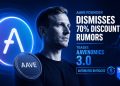 Aave Founder Kulechov Dismisses Rumors of Selling AAVE at a 70% Discount, Teases Aavenomics 3.0