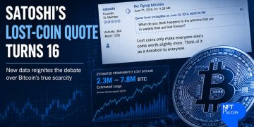 Satoshi’s Lost-Coin Quote Turns 16, Reigniting Bitcoin Scarcity Debate