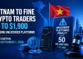 Vietnam to Fine Crypto Traders Up to $1,900 for Using Unlicensed Platforms Starting September 1
