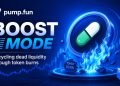 Pump.fun launches BOOST mode to recycle dead liquidity through token burns