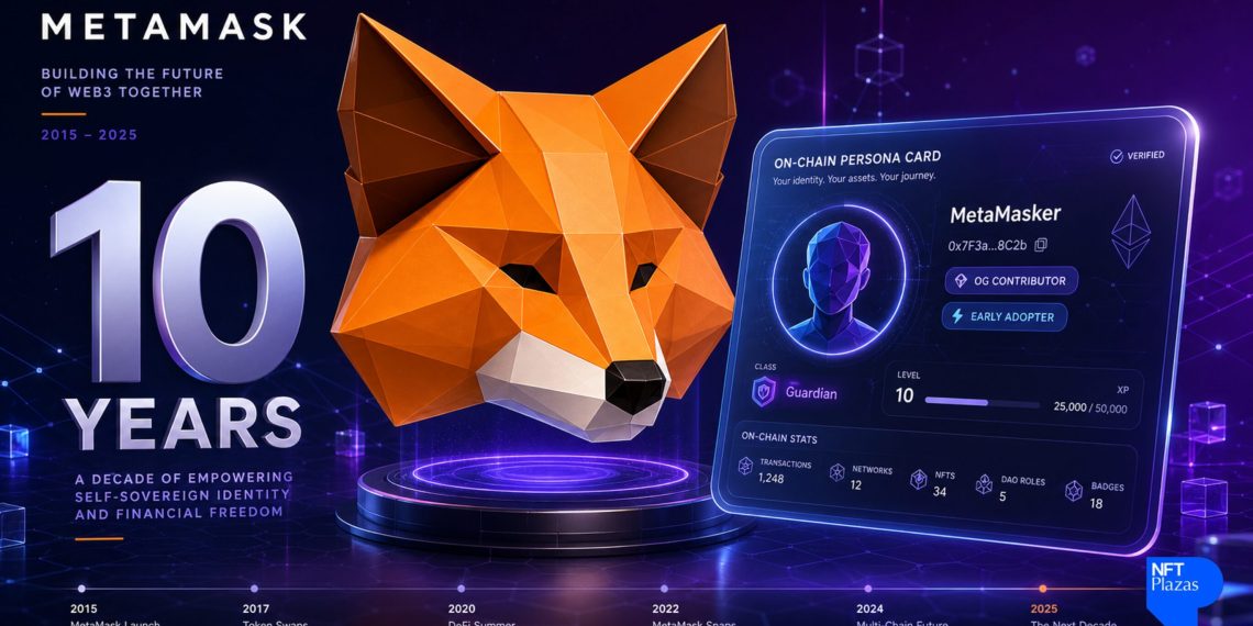 MetaMask Celebrates 10 Years by Letting Users Reveal Their On-chain History