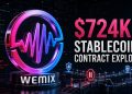 WEMIX Suspends Bridges After $724K Stablecoin Contract Exploit