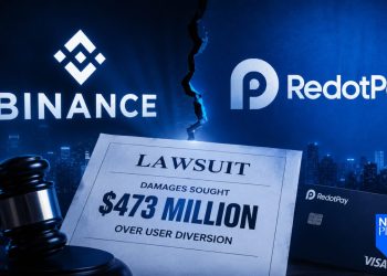 Binance Affiliates Sue RedotPay Founders for $473 Million Over Alleged User Diversion