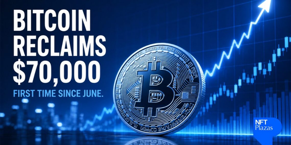 Bitcoin Reclaims $70,000 for the First Time Since June. Here Is Why