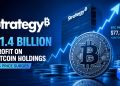 Strategy Sits on $1.4 Billion Bitcoin Profit as Bitcoin Surges