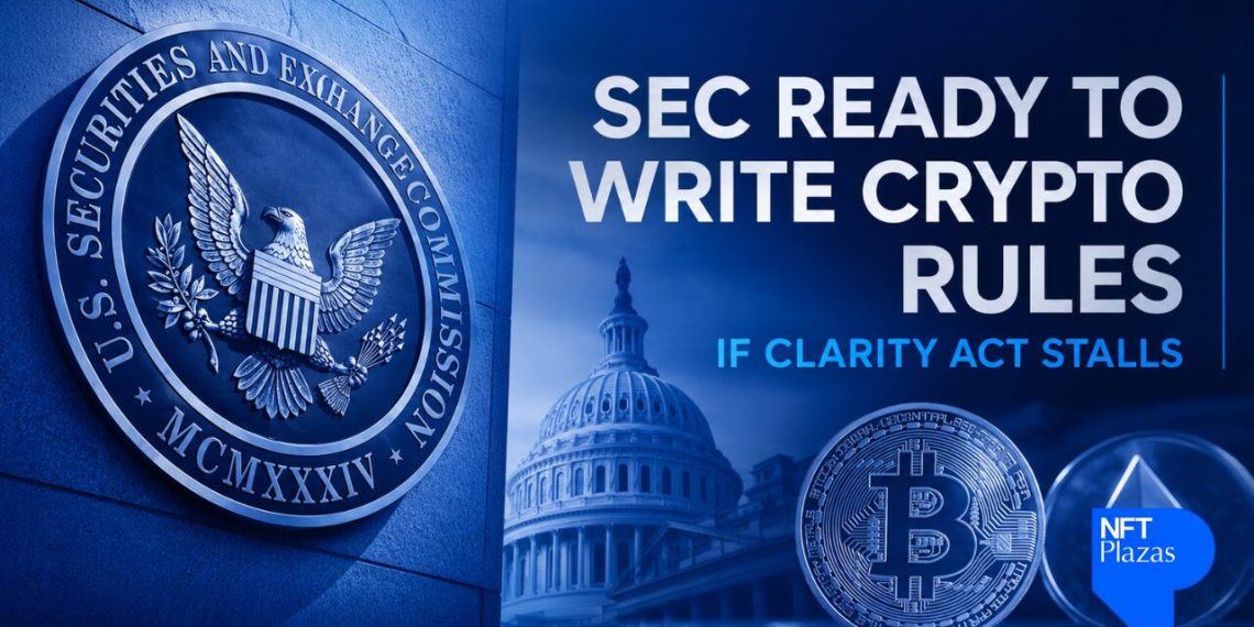 SEC Ready to Write Crypto Rules if CLARITY Act Stalls, Chair Atkins Says
