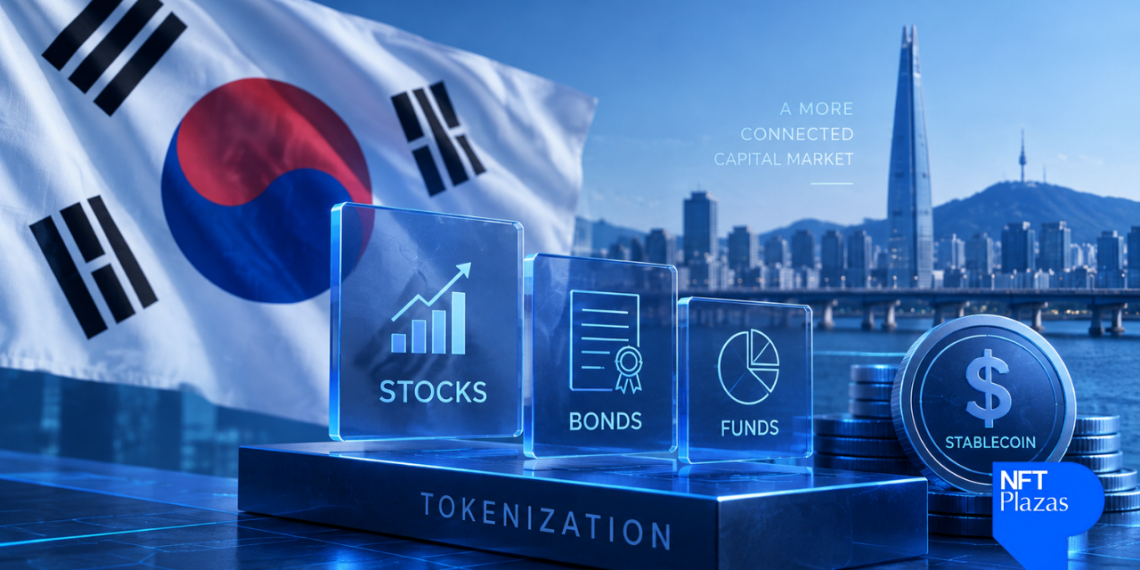 South Korea Launches Blockchain Roadmap for Tokenized Stocks and Bonds