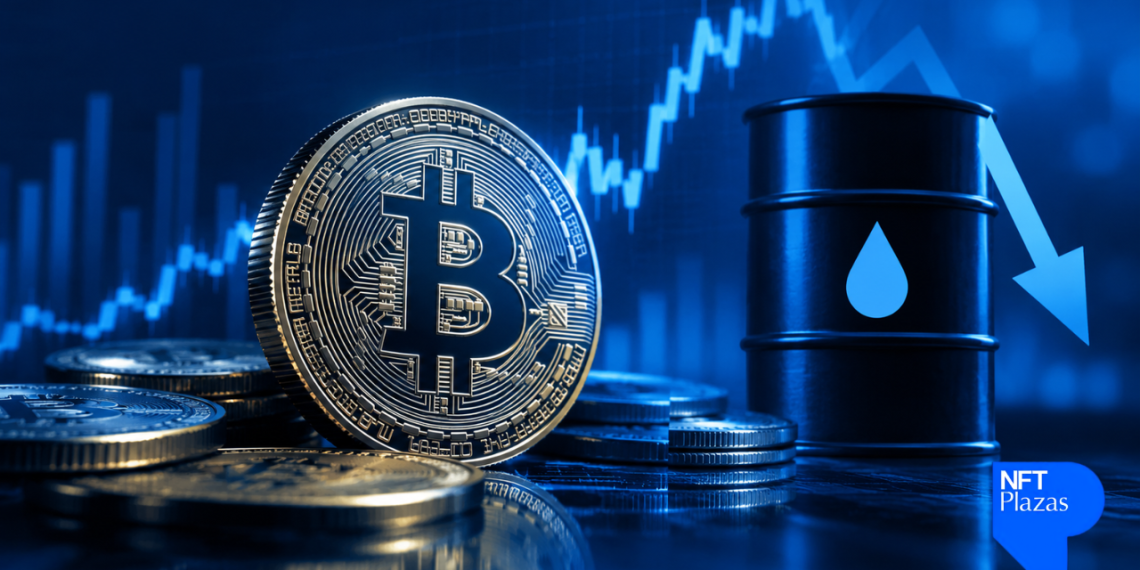 Bitcoin Reclaims $84K as Oil Prices Fall Despite $681M in ETF Outflows