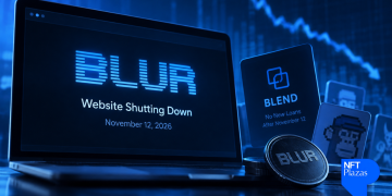 NFT Marketplace Blur to Shut Down Website, End New Blend Loans in November