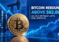 Bitcoin Rebounds Above $82,000 as Oil’s Retreat Lifts Risk Appetite